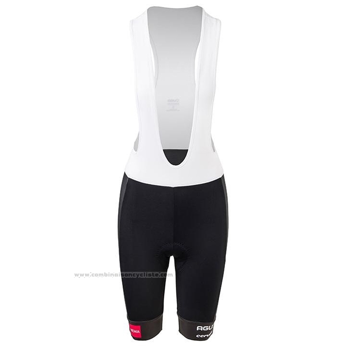 2021 Maillot Cyclisme Femme Jumbo Visma Noir Jaune Manches Courtes et Cuissard